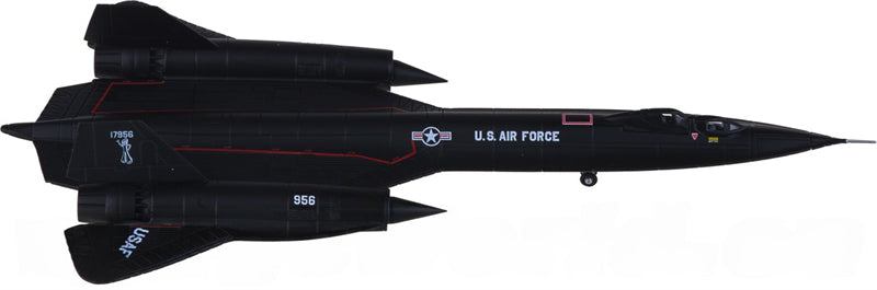 Herpa USAF for Lockheed SR-71B for Blackbird 61-7956 1:200 Airplane Pre-built Airliner Model Display