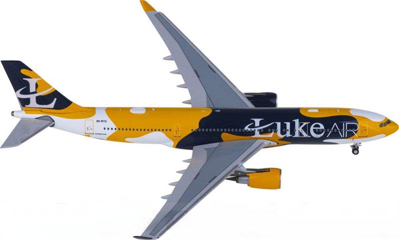 NG Models Luke Air for Airbus A330-200 9H-RTU 1:400 Airplane Pre-built Airliner Model Display