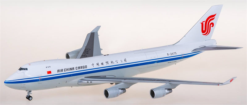 SQ Wings Air China for Boeing 747-400F B-2475 Freighter 1:200 Airplane Pre-built  Airliner Model Display