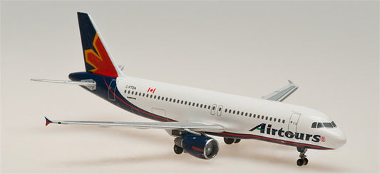 AeroClassics Airtours for Airbus A320 C-FTDA 1:400 Aircraft Pre-built  Airliner Model Display