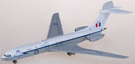 JC Wings RAF for Vickers VC10 C1K XV104 1:200 Airplane Pre-built Airliner Model Display