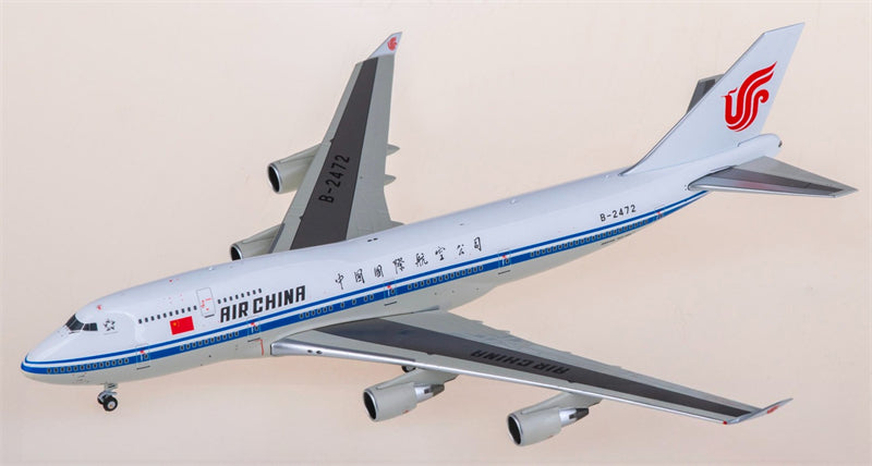 NGmodels Air China for Boeing 747-400 B-2472 1:400 Airplane Pre-built  Airliner Model Display