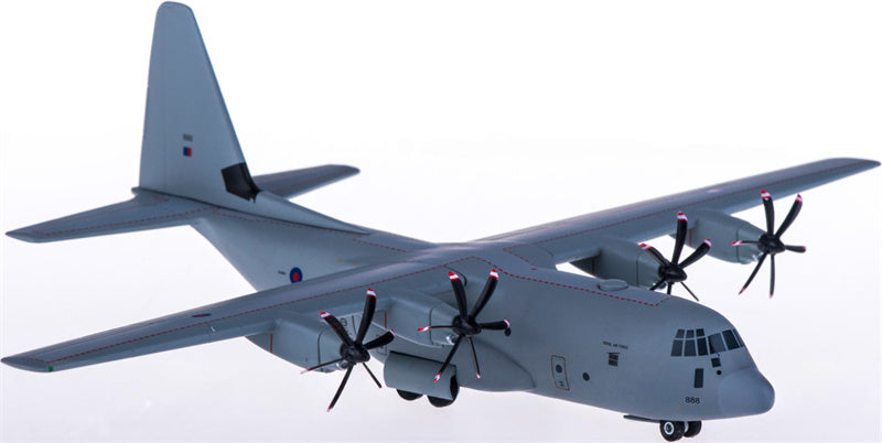 Hogan RAF for Lockheed for Super Hercules C-130J 888 1:200  Aircraft Pre-built  Airliner Model Display
