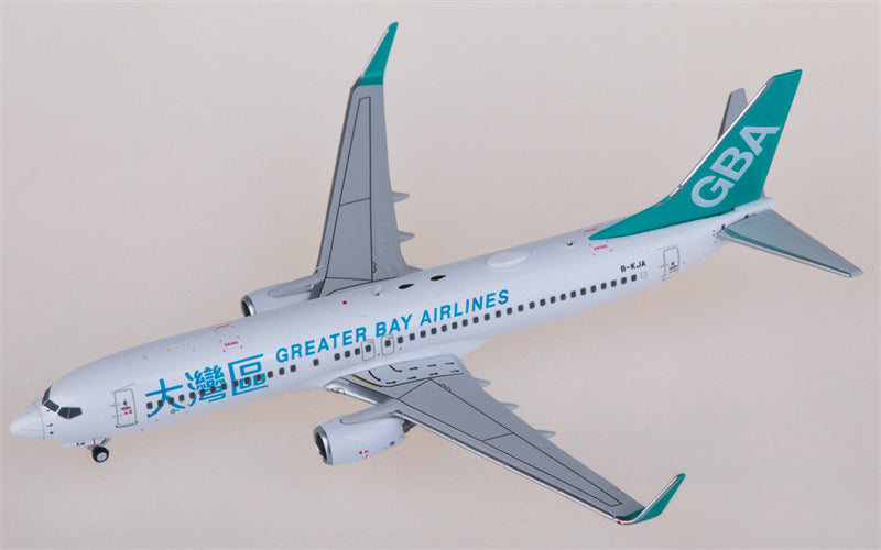 AeroPolaris Greater Bay Airlines for Boeing 737-800 B-KJA 1:400 Airplane Pre-built  Airliner Model Display