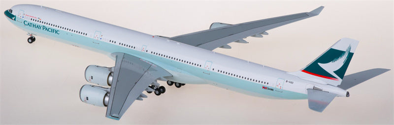 JC Wings Cathay Pacific for Airbus A340-600 B-HQC 1:200 Airplane Pre-built  Airliner Model Display