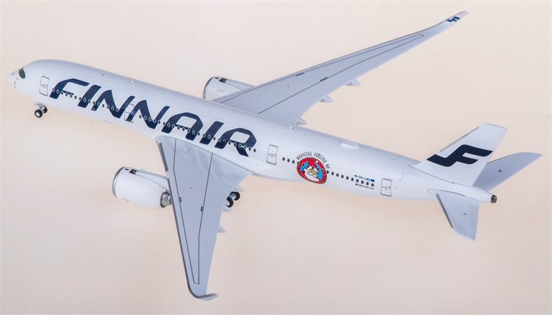 Panda Model Finnair for Airbus A350-900 OH-LWA 1:400 Airplane Pre-built  Airliner Model Display