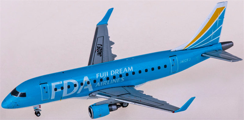 JC Wings Fuji Dream Airlines for Embraer 170-100STD JA02FJ 1:400 Airplane Pre-built  Airliner Model Display