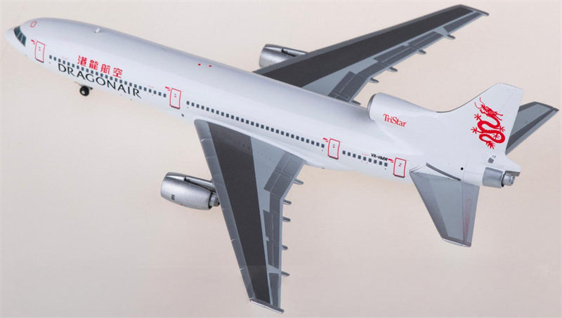 JC Wings Dragonair for Lockheed L-1011 VR-HMW 1:400  Aircraft Pre-built  Airliner Model Display