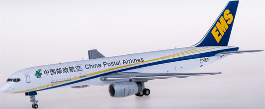 JC Wings China Postal Airlines for Boeing 757-200 B-2827 1:200 Aircraft Pre-built  Airliner Model Display