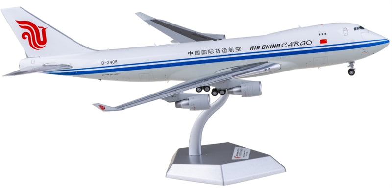 SQ Wings Air China for Boeing 747-400F B-2409 Freighter 1:200 Airplane Pre-built  Airliner Model Display