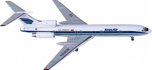Phoenix Kras Air for Tupolev Tu-154M RA-85694 1:400 Airplan Pre-built  Airliner Model Display