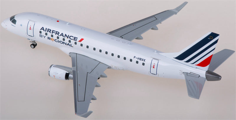 JC Wings Air France for Embraer ERJ-170LR F-HBXK 1:200 Airplane Pre-built Airliner Model Display