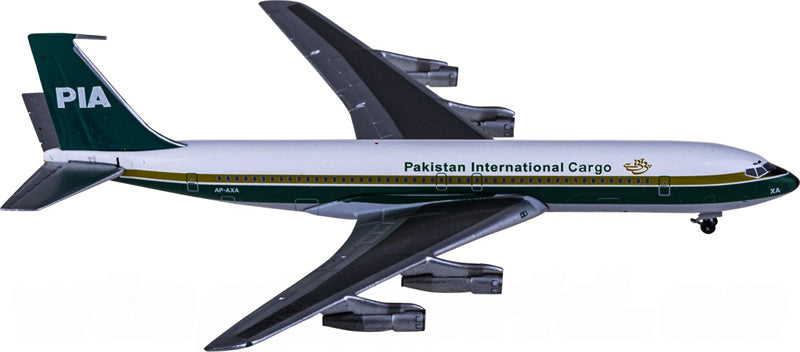 AeroClassics PIA Cargo for Boeing 707-300 AP-AXA 1:400 Airplane Pre-built  Airliner Model Display