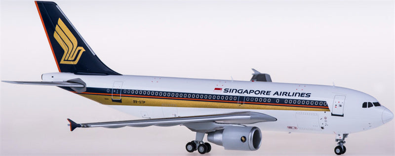 JC Wings Singapore Airlines for Airbus A310-300 9V-STP 1:200 Airplane Pre-built  Airliner Model Display