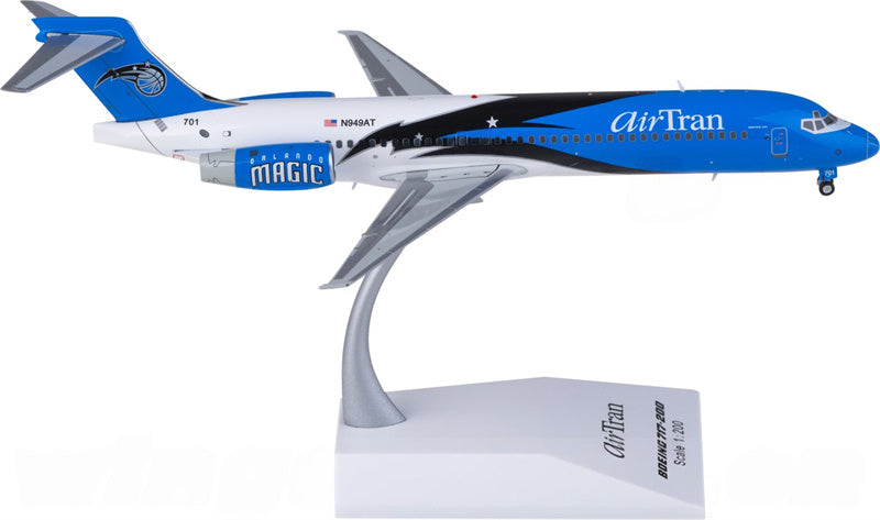 JC Wings AirTran Airways for Boeing 717-200 N949AT 1:200 Airplane Pre-built  Airliner Model Display