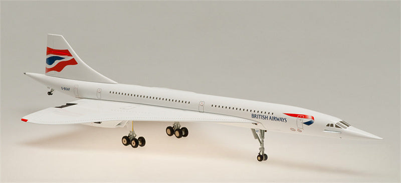 Hogan BRITISH AIRWAYS for CONCORDE G-BOAF 1:200  Aircraft Pre-built  Airliner Model Display