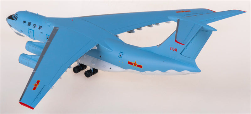 SQ Wings PLAAF for Ilyushin Il-76 21041 1:200 Airplane Pre-built Airliner Model Display