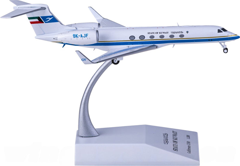 JC Wings State of Kuwait for Gulfstream G-V 9K-AJF 1:200 Airplane Pre-built Airliner Model Display