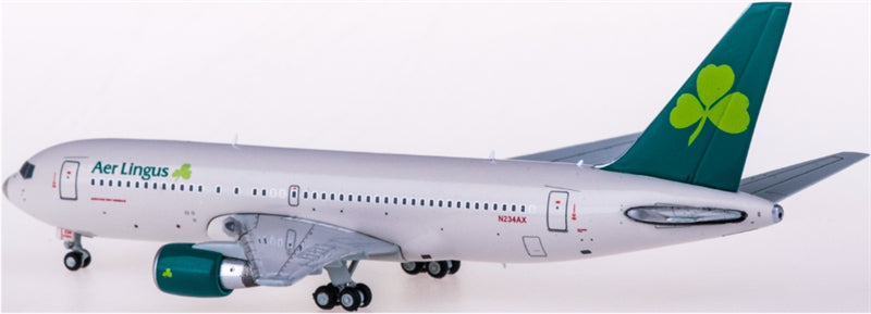 JC Wings Aer Lingus for Boeing 767-200ER N234AX 1:400 Airplane Pre-built  Airliner Model Display