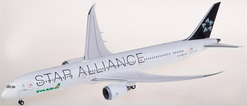 Hogan EVA Air for Boeing 787-10 Dreamliner B-17812 Star Alliance 1:200 Airplane Airliner Model Display
