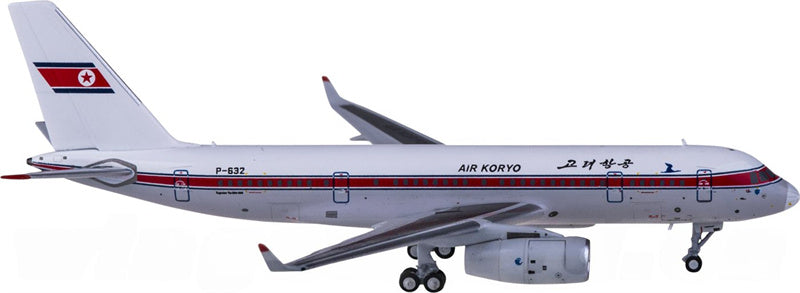NG Models Air Koryo for Tupolev TU-204-300 P-632 1:400 Airplane Pre-built  Airliner Model Display