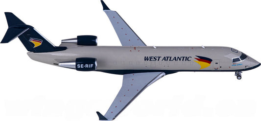 NG Models West Atlantic for Bombardier CRJ200PF SE-RIF 1:200 Airplane Pre-built  Airliner Model Display