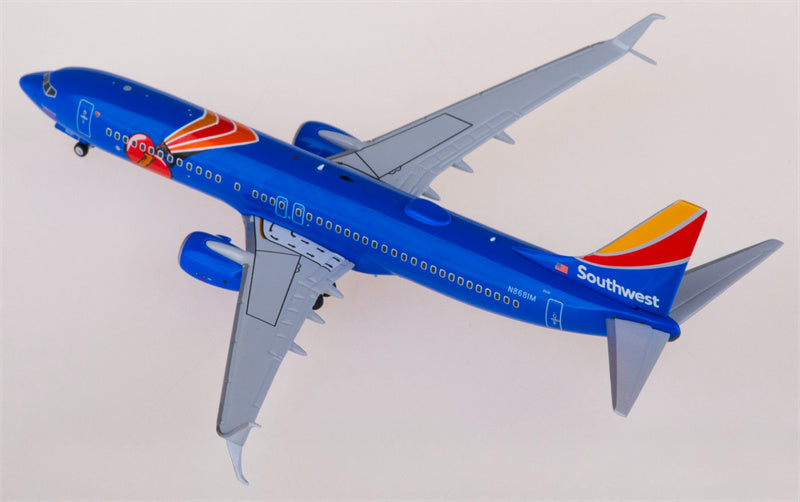 NG Models Southwest Airlines for Boeing 737-800 N8681M 1:400 Airplane Pre-built  Airliner Model Display