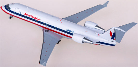 NG Models American Eagle for Bombardier CRJ200ERLR N862AS 1:200 Airplane Pre-built Airliner Model Display