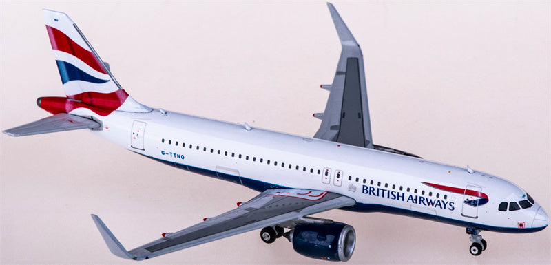Phoenix British Airways for Airbus A320neo G-TTNO 1:400 Airplane Pre-built  Airliner Model Display