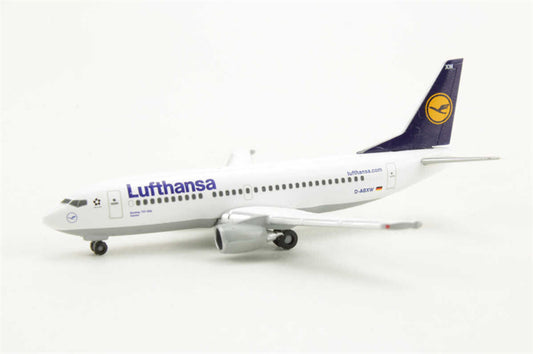 Herpa Lufthansa for Boeing 737-300 D-ABXW 1:500 Airplane Pre-built  Airliner Model Display