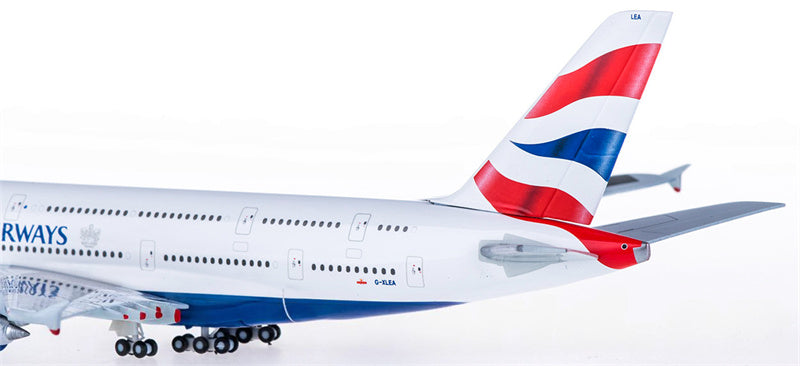 Hogan British Airways for Airbus 380 G-XLEA 1:400 Airplane Pre-built  Airliner Model Display