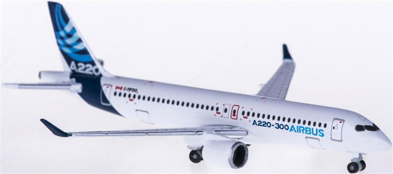 Herpa Airbus A220-300 C-FFDO 1:500 Airplan Pre-built  Airliner Model Display