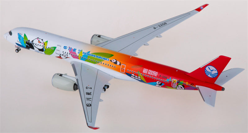NG Models Sichuan Airlines for airbus A350-900 B-32G6 1:400 Airplane Pre-built  Airliner Model Display