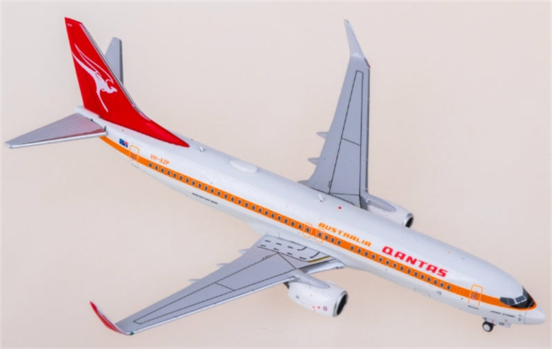 AeroPolaris Qantas for Boeing 737-800 VH-XZP 1:400 Aircraft Pre-built  Airliner Model Display