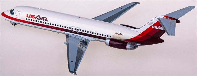 JC Wings US Air for McDonnell Douglas DC-9-30 N933VJ 1:200 Airplane Pre-built  Airliner Model Display