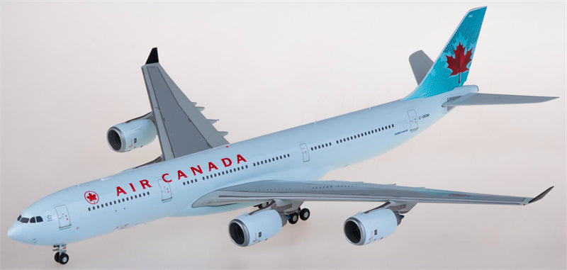 JC Wings Air Canada for Airbus A340-500 C-GKOM 1:200 Airplane Pre-built Airliner Model Display