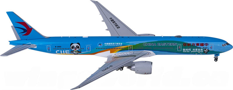 JC Wings China Eastern for Boeing 777-300ER B-2002 1:400 Airplane Pre-built  Airliner Model Display