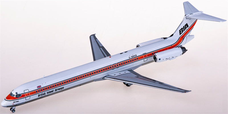 JC Wings British Island Airways for McDonnell Douglas MD-83 G-BNSB 1:200 Airplane Pre-built Airliner Model Display