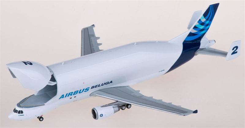JC Wings Airbus A300-600ST for Beluga 2 F-GSTB 1:400 Airplane Pre-built  Airliner Model Display