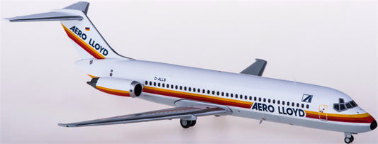 Herpa Aero Lloyd for McDonnell Douglas DC-9-30 D-ALLB 1:200 Aircraft Pre-built  Airliner Model Display