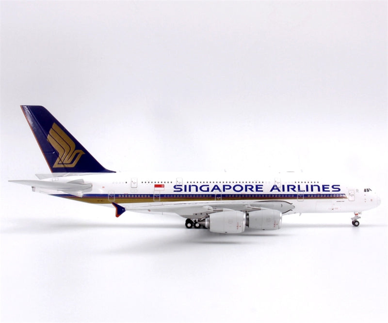 YY Wings Singapore Airlines for Airbus A380-800 9V-SKJ 1:400 Airplane Pre-built  Airliner Model Display