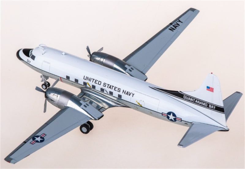 Geminijets US Navy for Convair CV-240 (C-131) 141017 1:200 Aircraft Pre-built  Airliner Model Display