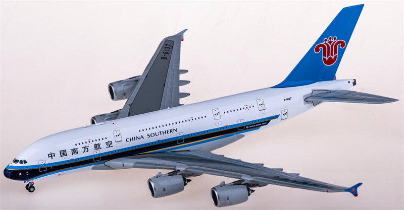 JC Wings China Southern for Airbus A380 B-6137 1:400 Airplane Pre-built  Airliner Model Display