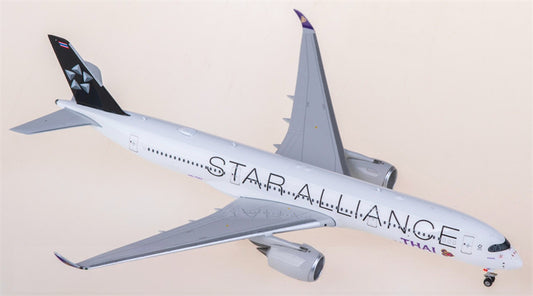 Phoenix Thai Airways for Airbus A350-900 HS-THU Star Alliance 1:400 Airplane Pre-built  Airliner Model Display