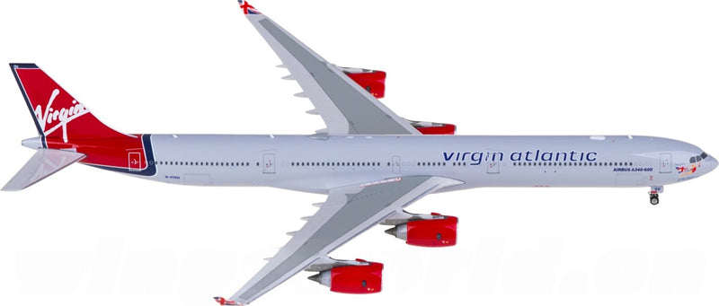 Phoenix Virgin Atlantic for Airbus A340-600 G-VYOU 1:400 Airplane Pre-built  Airliner Model Display