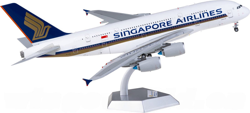 SQ Wings Singapore Airlines for Airbus A380 9V-SKB 1:200 Airplane Pre-built Airliner Model Display