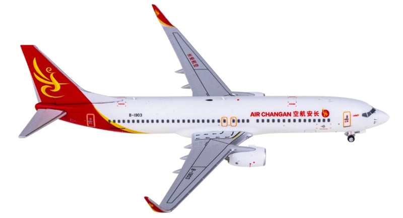 AeroPolaris Air Changan for Boeing 737-800 B-1903 1:400 Aircraft Pre-built  Airliner Model Display