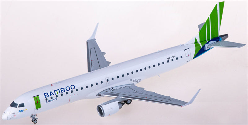 JC Wings Bamboo Airways for Embraer ERJ-190-200LR OY-GDC 1:200 Airplane Pre-built  Airliner Model Display