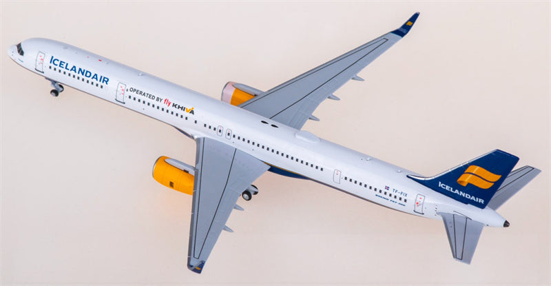 NG Models Icelandair for Boeing 757-300 TF-FIX 1:400 Airplane Pre-built  Airliner Model Display