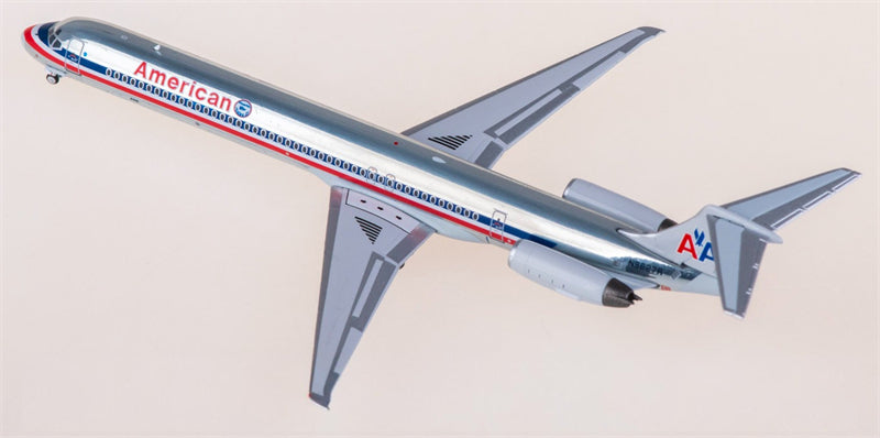 NG Models American Airlines for McDonnell Douglas MD-82 N9627R 1:400 Airplane Pre-built  Airliner Model Display